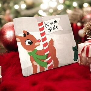 Rudolph‎ The Red Nosed Reindeer FULL Flannel Sheet Set 100% Cotton New Christmas